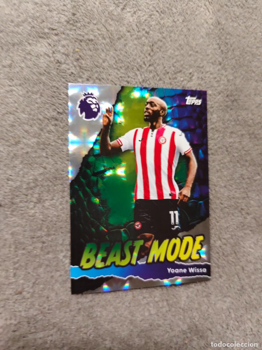 Cromos de f&uacute;tbol: 424 PREMIER LEAGUE 2025 26 YOANE WISSA BRENTFORD BEAST MODE TOPPS 25 2026 TRADING CARDS AAL