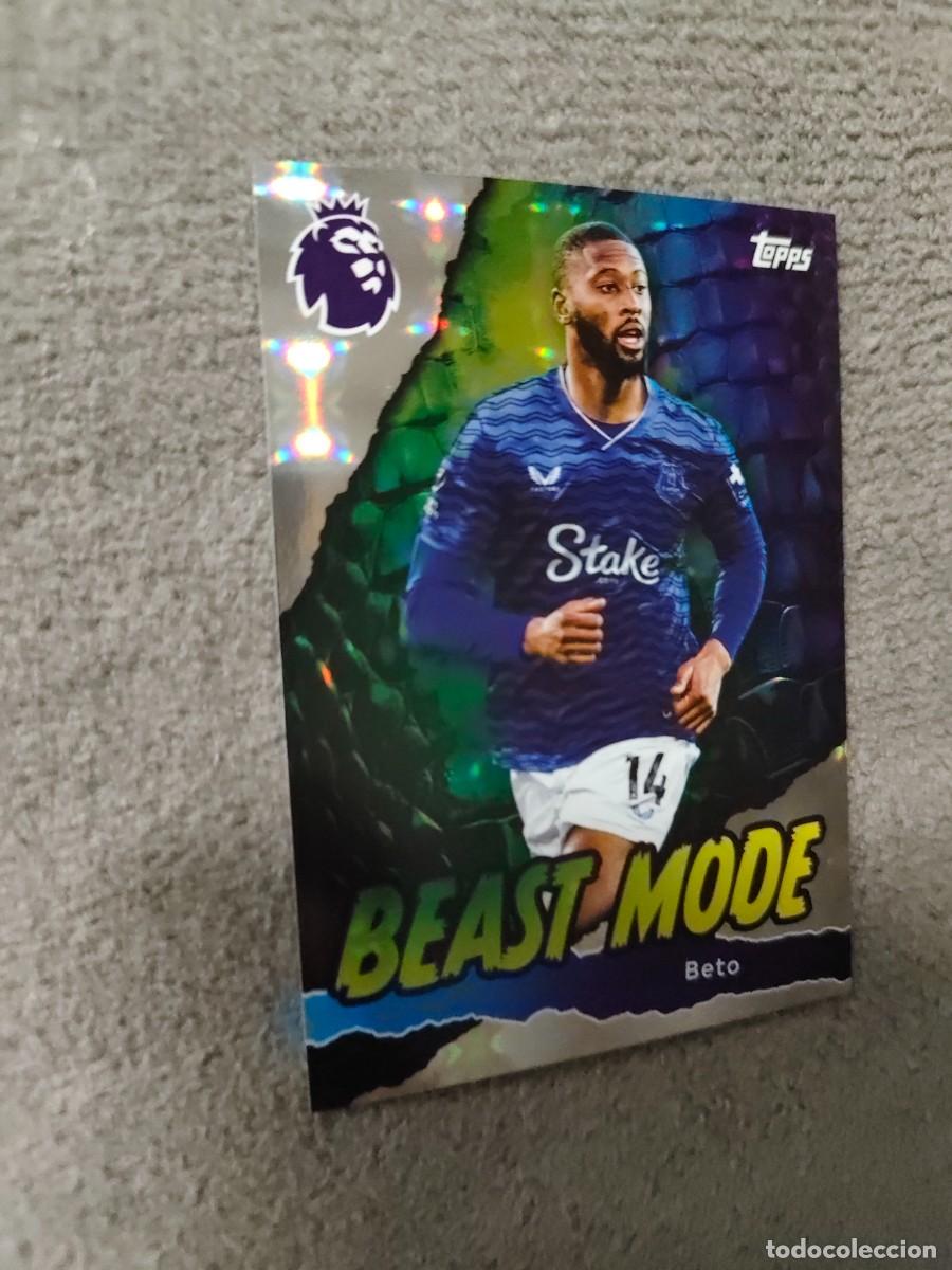 Cromos de f&uacute;tbol: 428 PREMIER LEAGUE 2025 26 BETO EVERTON BEAST MODE TOPPS 25 2026 TRADING CARDS AAL