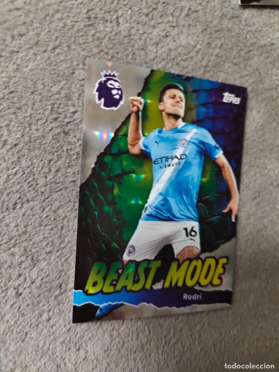 Cromos de f&uacute;tbol: 431 PREMIER LEAGUE 2025 26 RODRI MANCHESTER CITY BEAST MODE TOPPS 25 2026 TRADING CARDS AAL