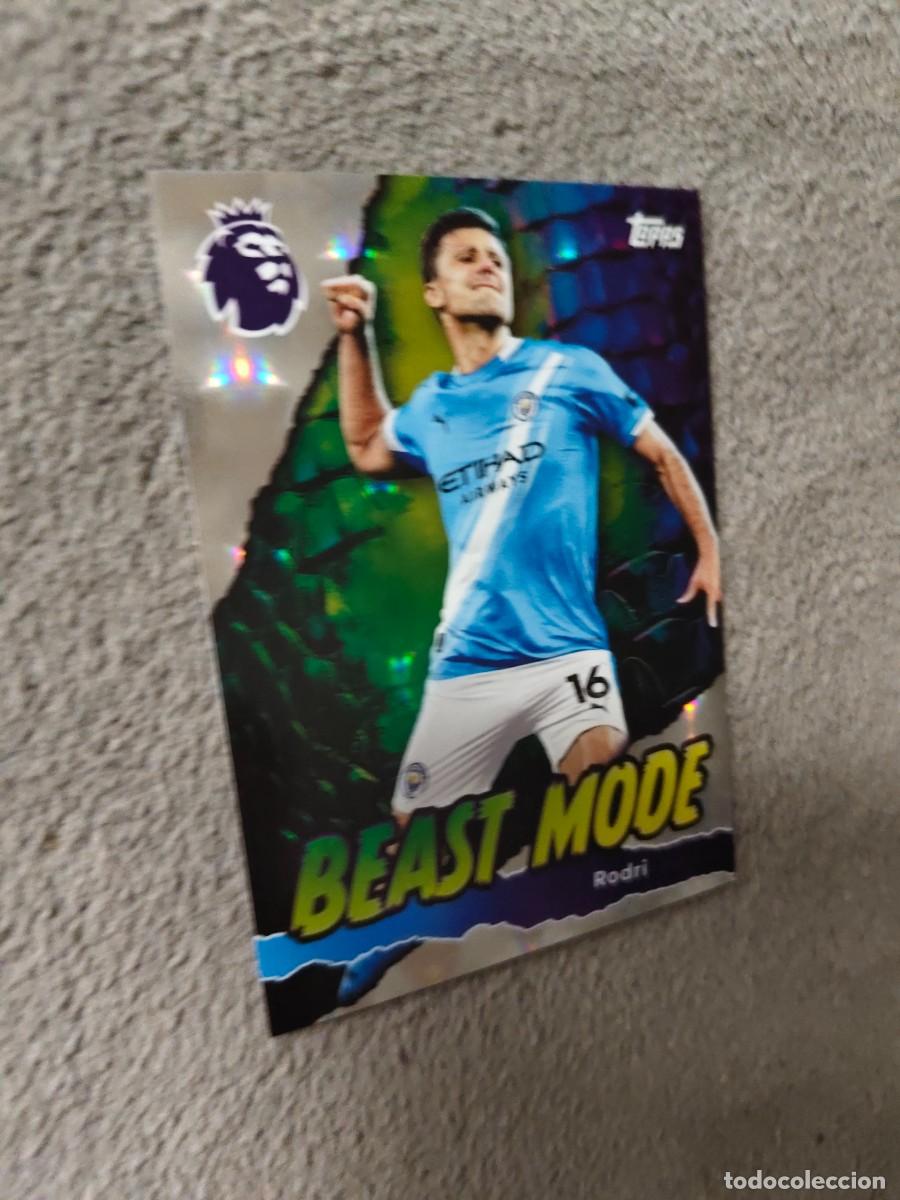 Cromos de f&uacute;tbol: 431 PREMIER LEAGUE 2025 26 RODRI MANCHESTER CITY BEAST MODE TOPPS 25 2026 TRADING CARDS AAL