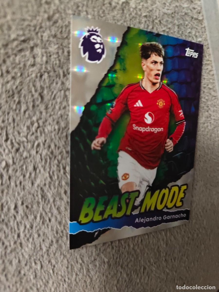 Cromos de f&uacute;tbol: 432 PREMIER LEAGUE 2025 26 GARNACHO MANCHESTER UNITED BEAST MODE TOPPS 25 2026 TRADING CARDS AAL