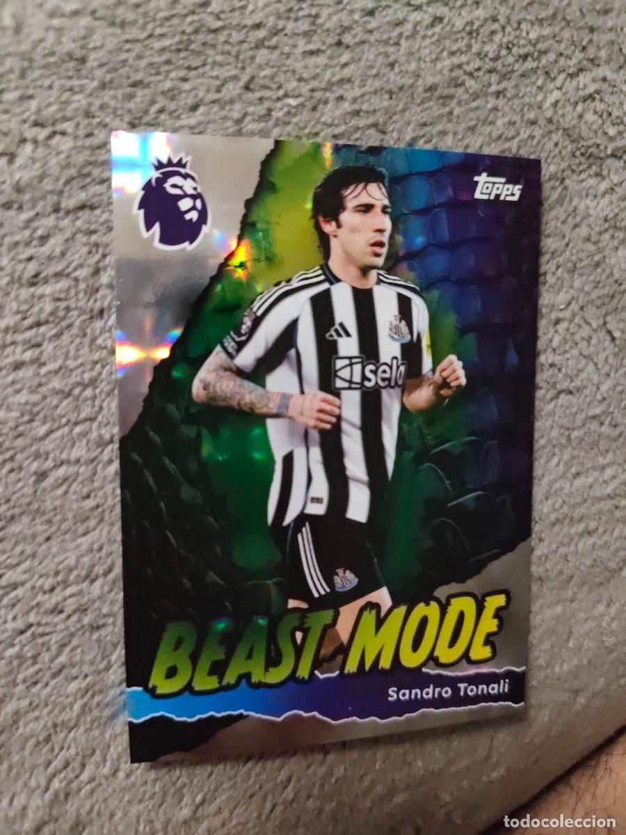 Cromos de f&uacute;tbol: 433 PREMIER LEAGUE 2025 26 SANDRO TONALI NEWCASTLE BEAST MODE TOPPS 25 2026 TRADING CARDS AAL