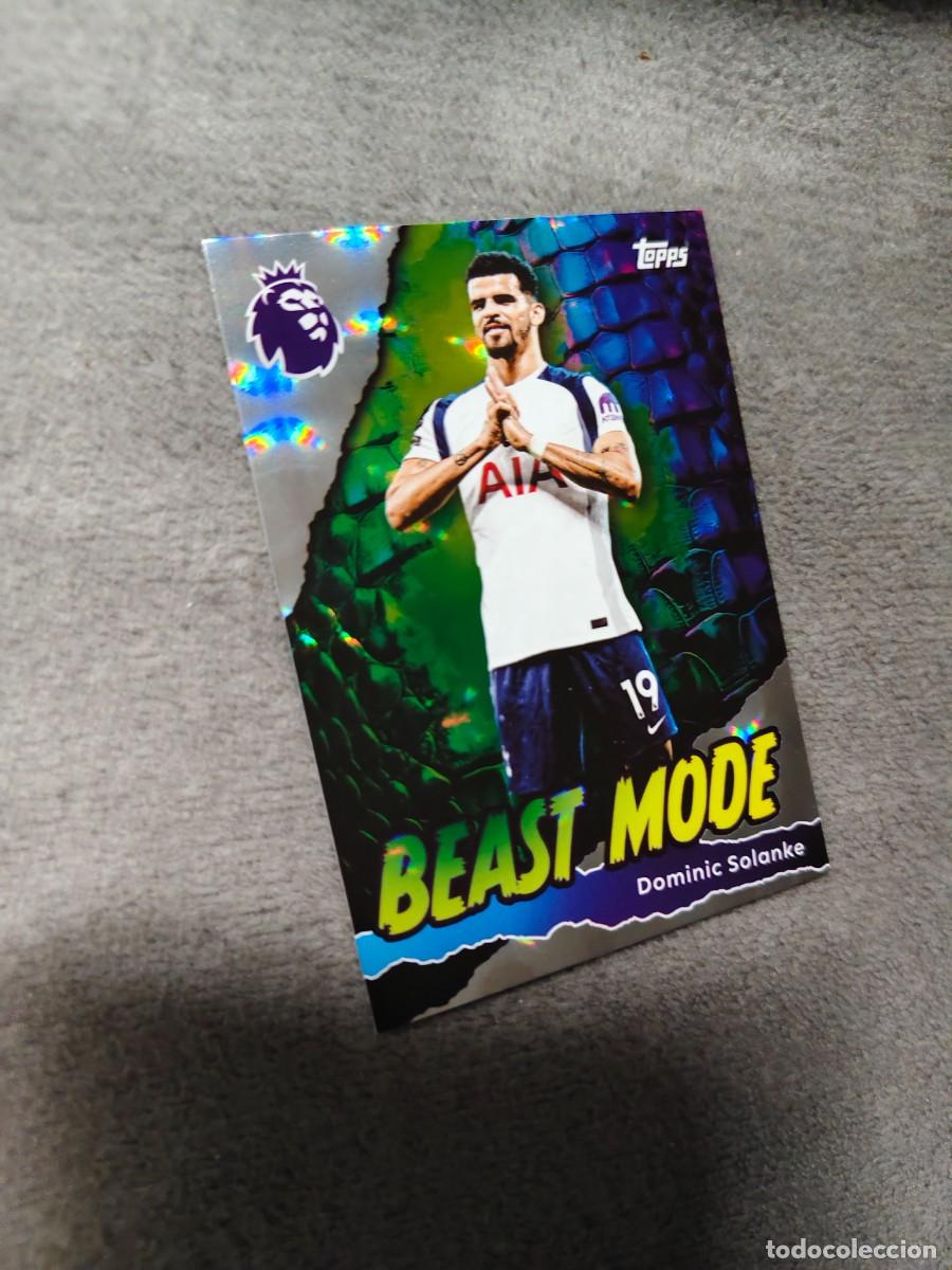 Cromos de f&uacute;tbol: 436 PREMIER LEAGUE 2025 26 DOMINIC SOLANKE TOTTENHAM BEAST MODE TOPPS 25 2026 TRADING CARDS AAL
