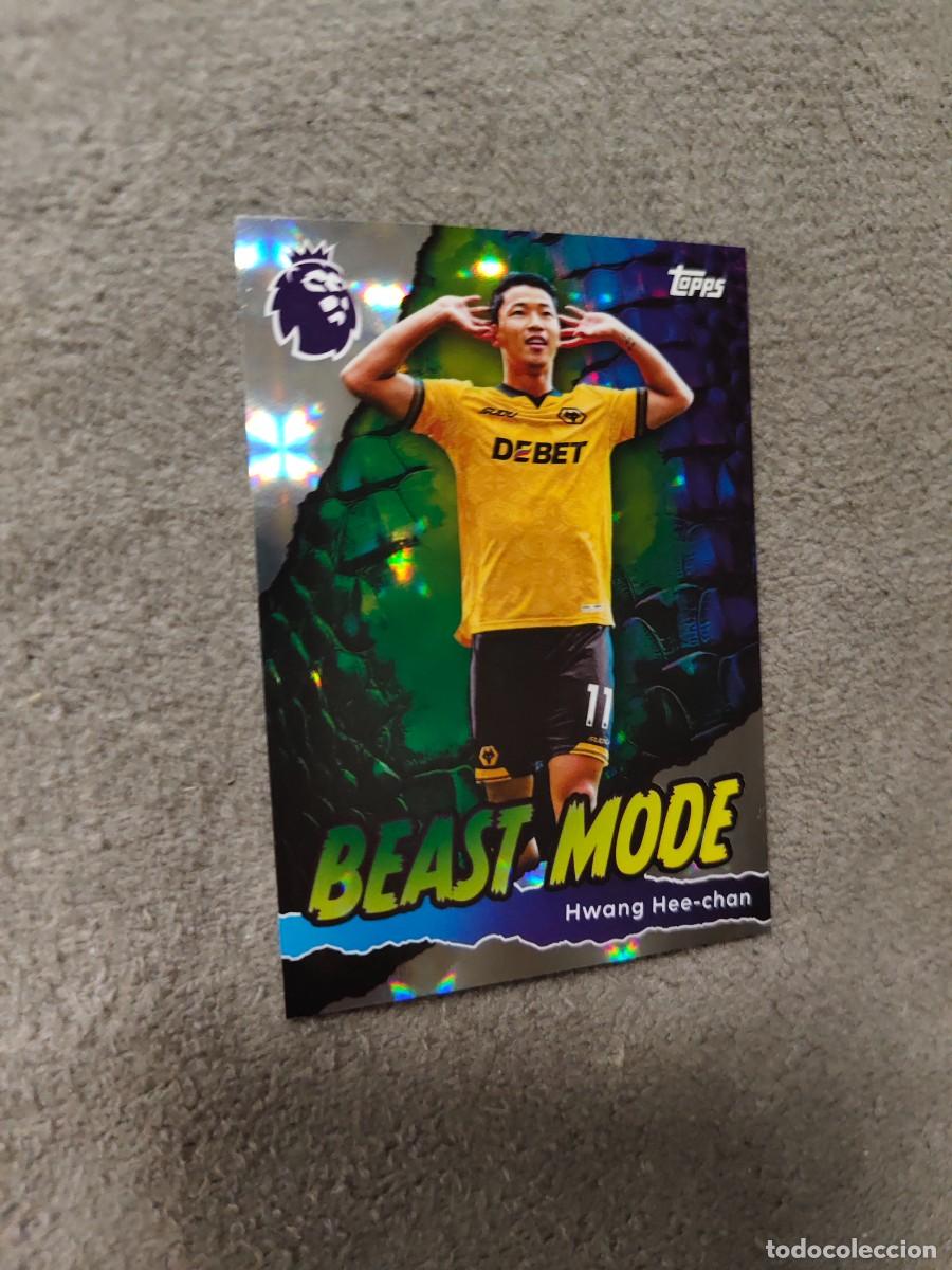 Cromos de f&uacute;tbol: 438 PREMIER LEAGUE 2025 26 HWANG HEE-CHAN WOLVERHAMPTON BEAST MODE TOPPS 25 2026 TRADING CARDS AAL