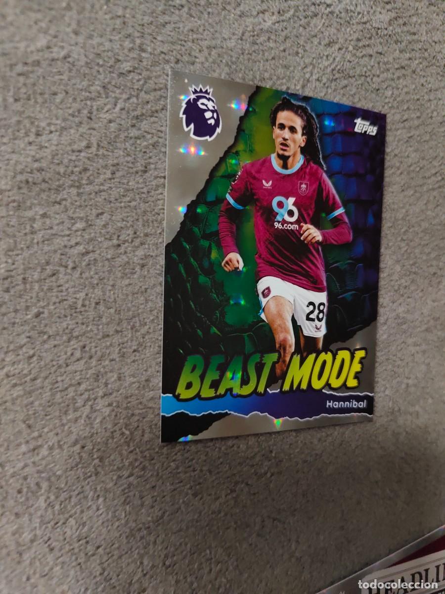 Cromos de f&uacute;tbol: 439 PREMIER LEAGUE 2025 26 HANNIBAL BURNLEY BEAST MODE TOPPS 25 2026 TRADING CARDS AAL