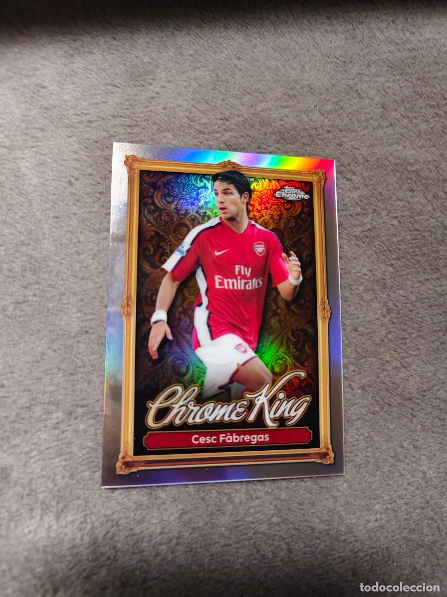 Cromos de f&uacute;tbol: CK1 PREMIER LEAGUE 2025 26 CESC F&Agrave;BREGAS ARSENAL CHROME KING TOPPS 25 2026 TRADING CARDS AAL