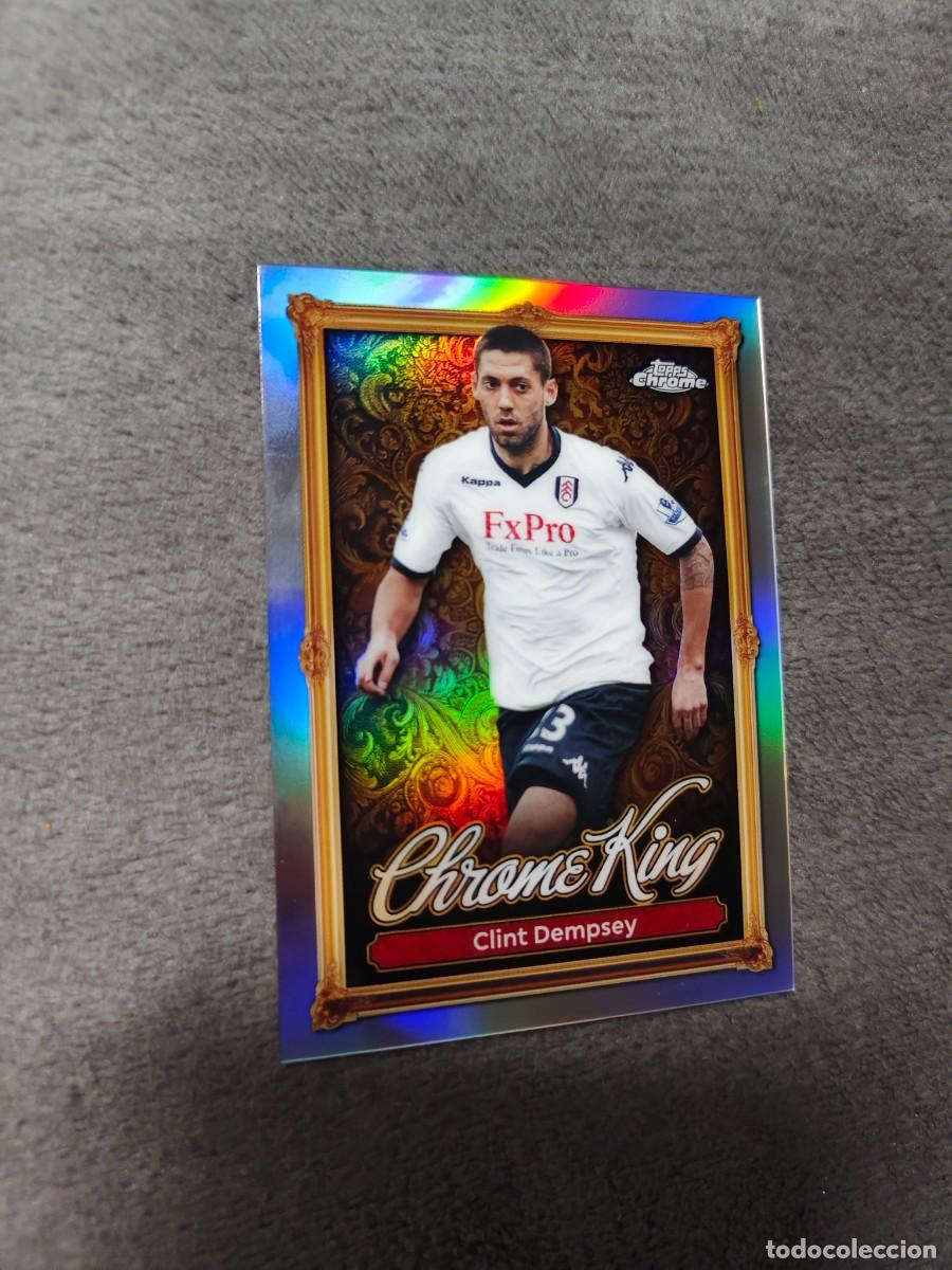 Cromos de f&uacute;tbol: CK10 PREMIER LEAGUE 2025 26 CLINT DEMPSEY FULHAM CHROME KING TOPPS 25 2026 TRADING CARDS AAL