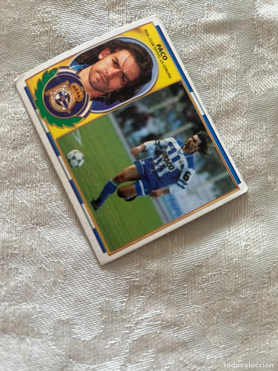 Fu&szlig;ball-Sticker: PACO DEPORTIVO LA CORU&Ntilde;A SIN PEGAR EDICIONES ESTE 1996-97