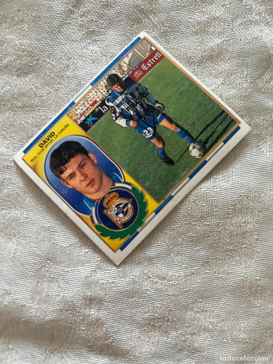 Fu&szlig;ball-Sticker: DAVID DEPORTIVO LA CORU&Ntilde;A SIN PEGAR EDICIONES ESTE 1996-97
