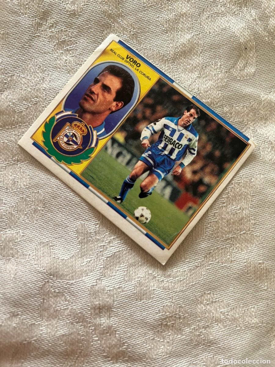 Fu&szlig;ball-Sticker: VORO DEPORTIVO LA CORU&Ntilde;A SIN PEGAR EDICIONES ESTE 1996-97