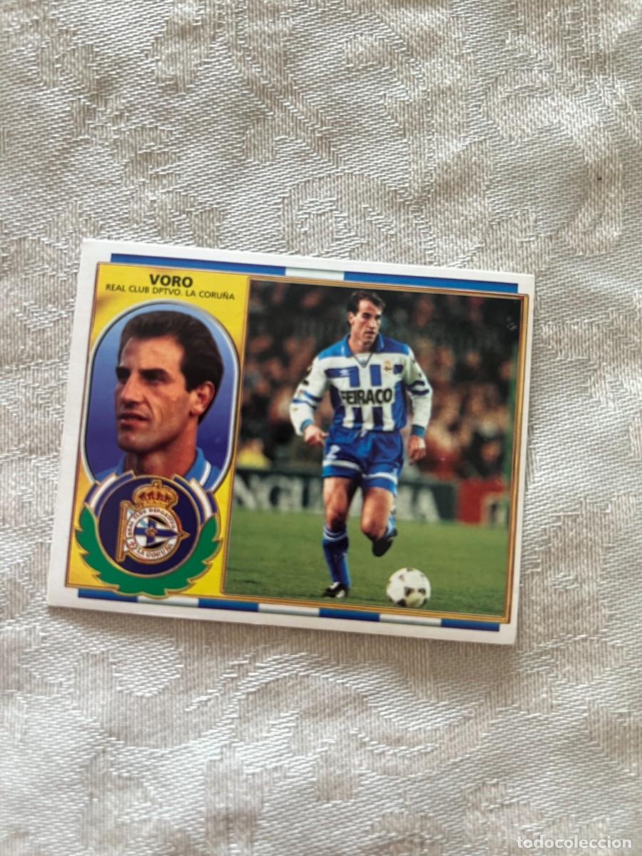 Fu&szlig;ball-Sticker: VORO DEPORTIVO LA CORU&Ntilde;A SIN PEGAR EDICIONES ESTE 1996-97