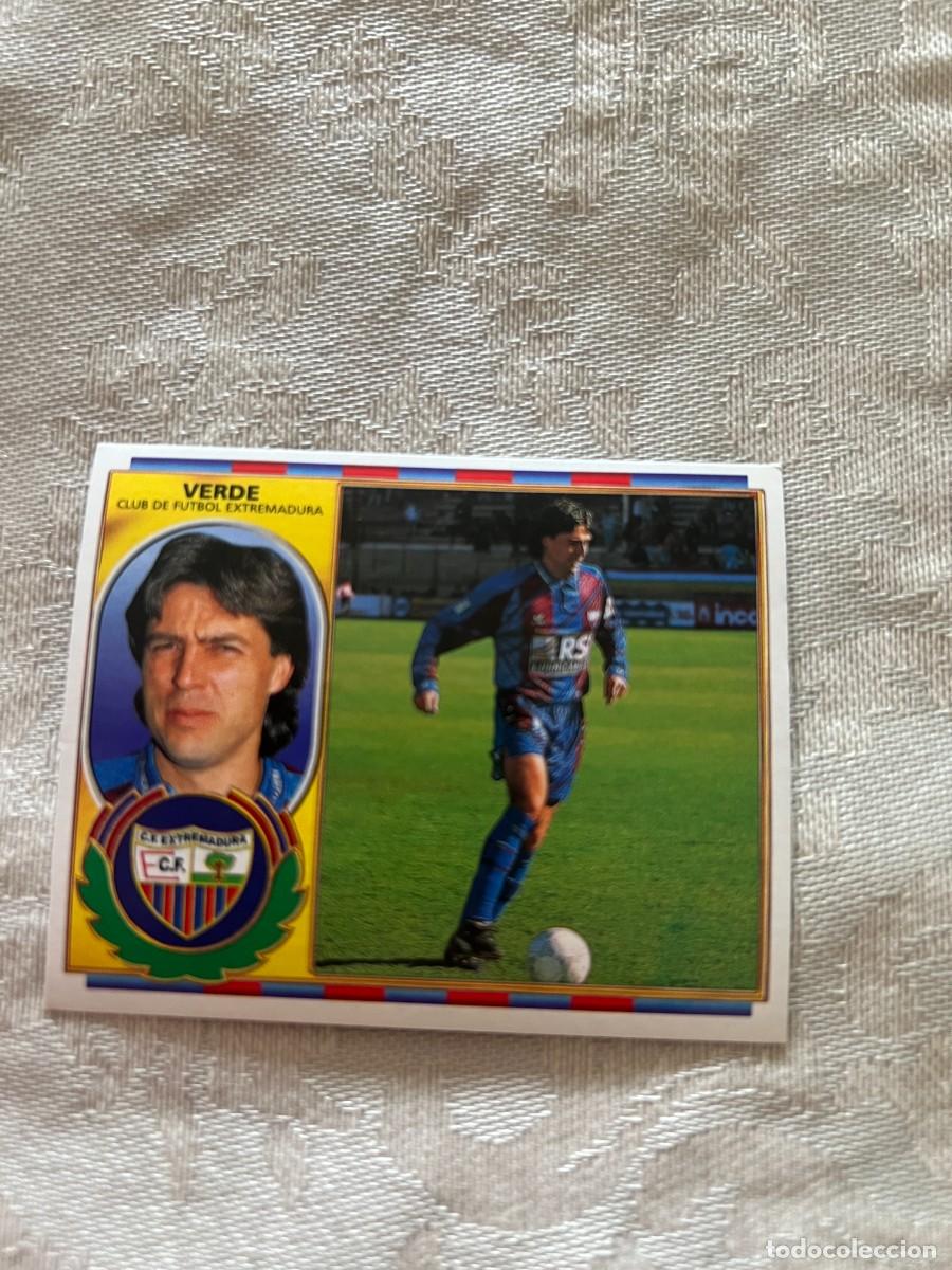 Figurine di Calcio: VERDE EXTREMADURA SIN PEGAR EDICIONES ESTE 1996-97