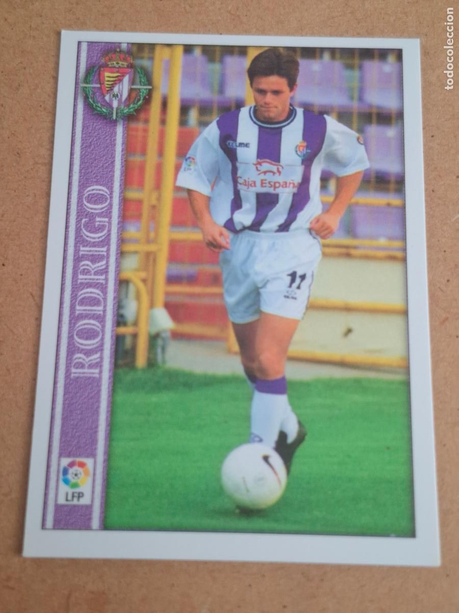 Figurine di Calcio: MUNDICROMO 2000 2001 00 01 - 167 RODRIGO ( BAJA ) - REAL VALLADOLID