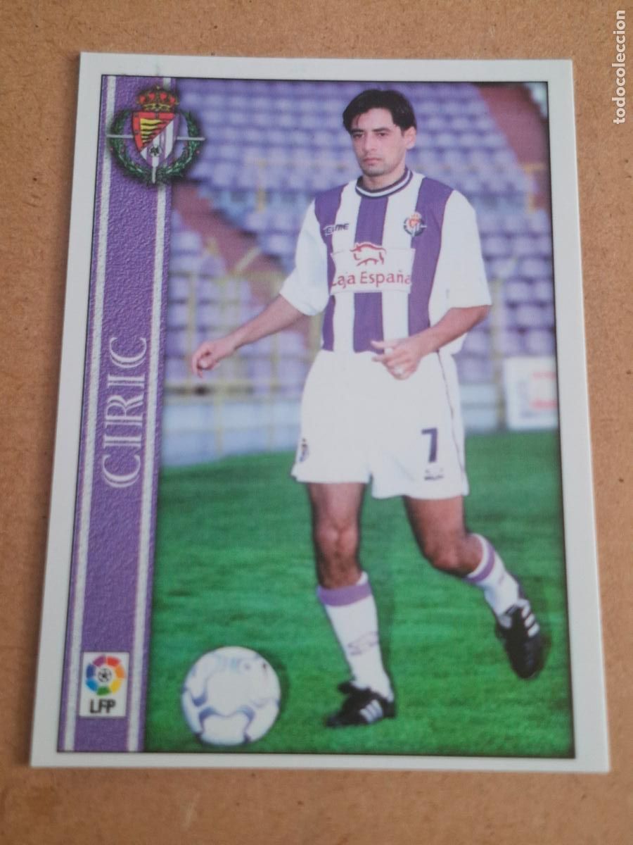 Figurine di Calcio: MUNDICROMO 2000 2001 00 01 - 167 CIRIC - REAL VALLADOLID