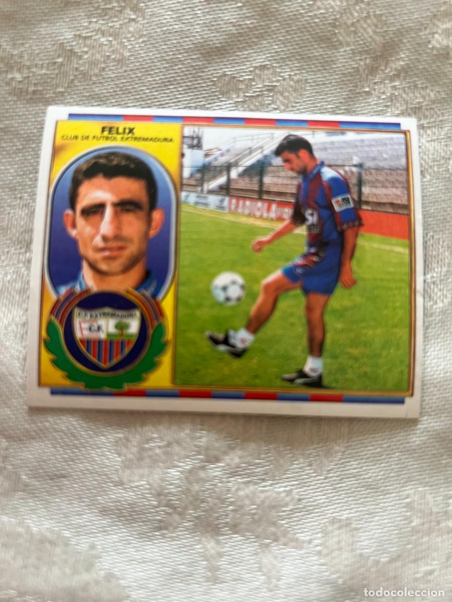 Cromos de f&uacute;tbol: FELIX EXTREMADURA SIN PEGAR EDICIONES ESTE 1996-97
