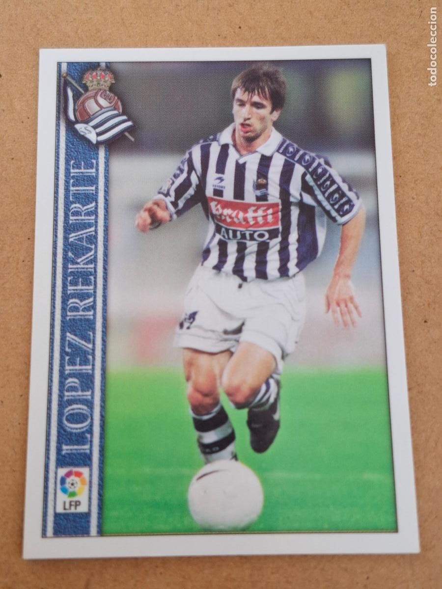 Cromos de f&uacute;tbol: MUNDICROMO 2000 2001 00 01 - 258 L&Oacute;PEZ REKARTE ( CON SELLO INTERNACIONAL ) - REAL SOCIEDAD