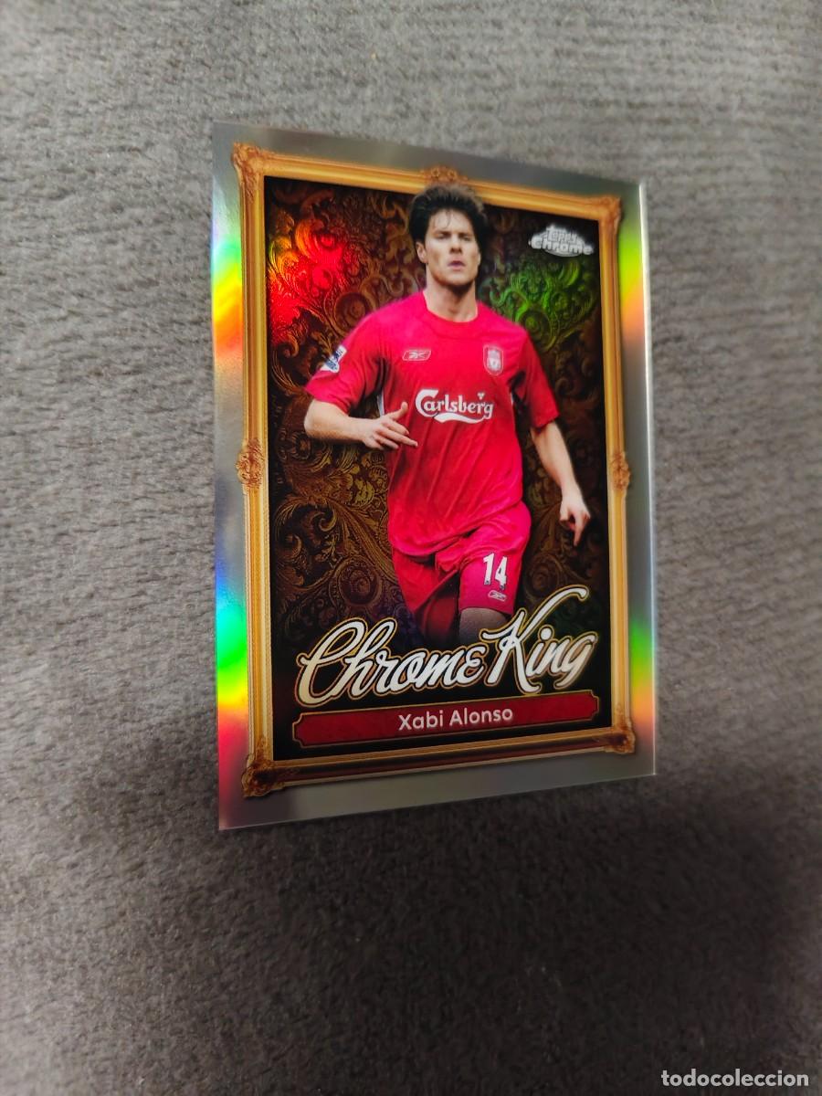 Cromos de f&uacute;tbol: CK11 PREMIER LEAGUE 2025 26 XABI ALONSO LIVERPOOL CHROME KING TOPPS 25 2026 TRADING CARDS AAL