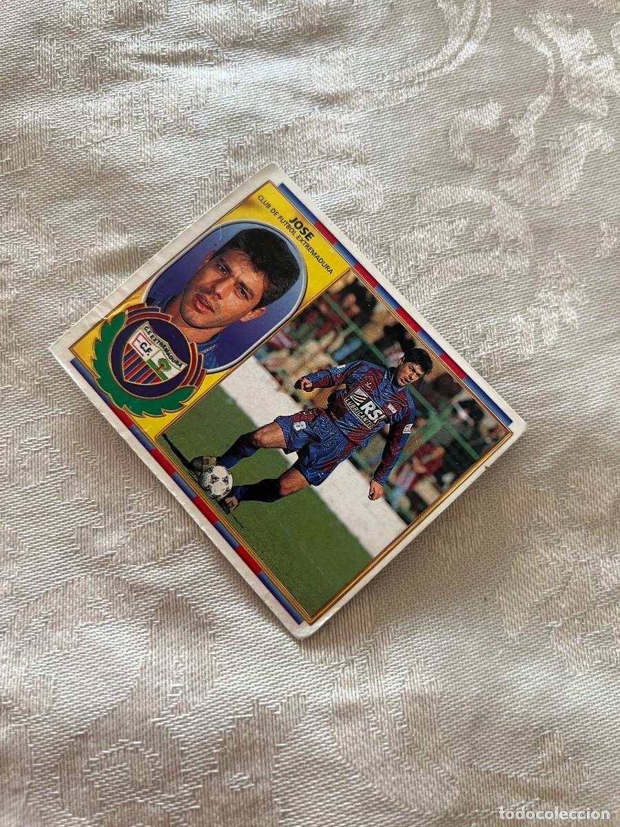 Cromos de f&uacute;tbol: JOS&Eacute; EXTREMADURA SIN PEGAR EDICIONES ESTE 1996-97