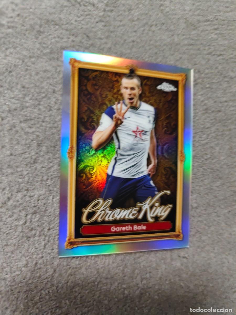 Cromos de f&uacute;tbol: CK18 PREMIER LEAGUE 2025 26 GARETH BALE TOTTENHAM CHROME KING TOPPS 25 2026 TRADING CARDS AAL