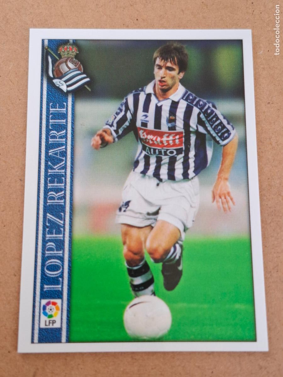 Cromos de f&uacute;tbol: MUNDICROMO 2000 2001 00 01 - 258 L&Oacute;PEZ REKARTE ( SIN SELLO INTERNACIONAL ) - REAL SOCIEDAD