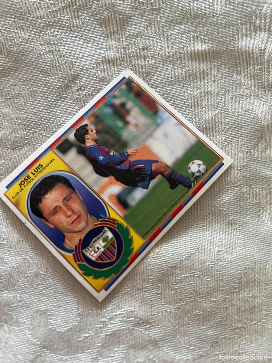 Cromos de f&uacute;tbol: JOS&Eacute; LUIS EXTREMADURA SIN PEGAR EDICIONES ESTE 1996-97