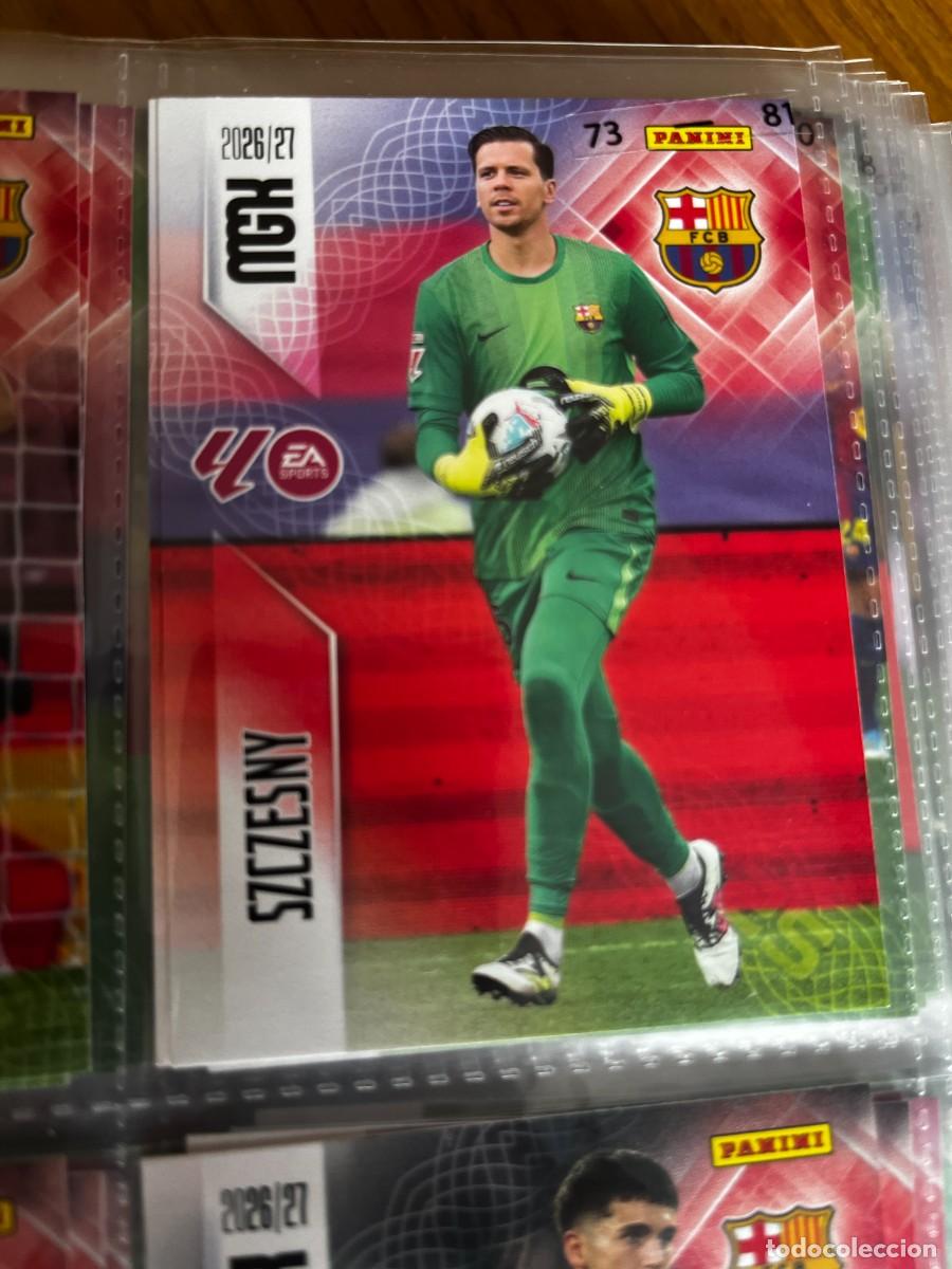 Cromos de f&uacute;tbol: MEGACRACKS MGK 2026 2027 26 27 PANINI N&ordm; 75 SZCZESNY FC BARCELONA