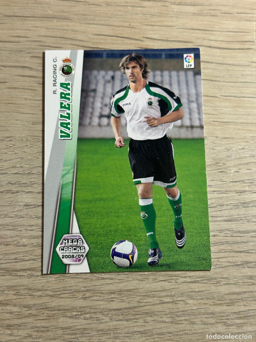 Cromos de f&uacute;tbol: 246 BIS VALERA RACING NUEVA FICHA MEGACRACKS LIGA 2008 2009 PANINI 08 09