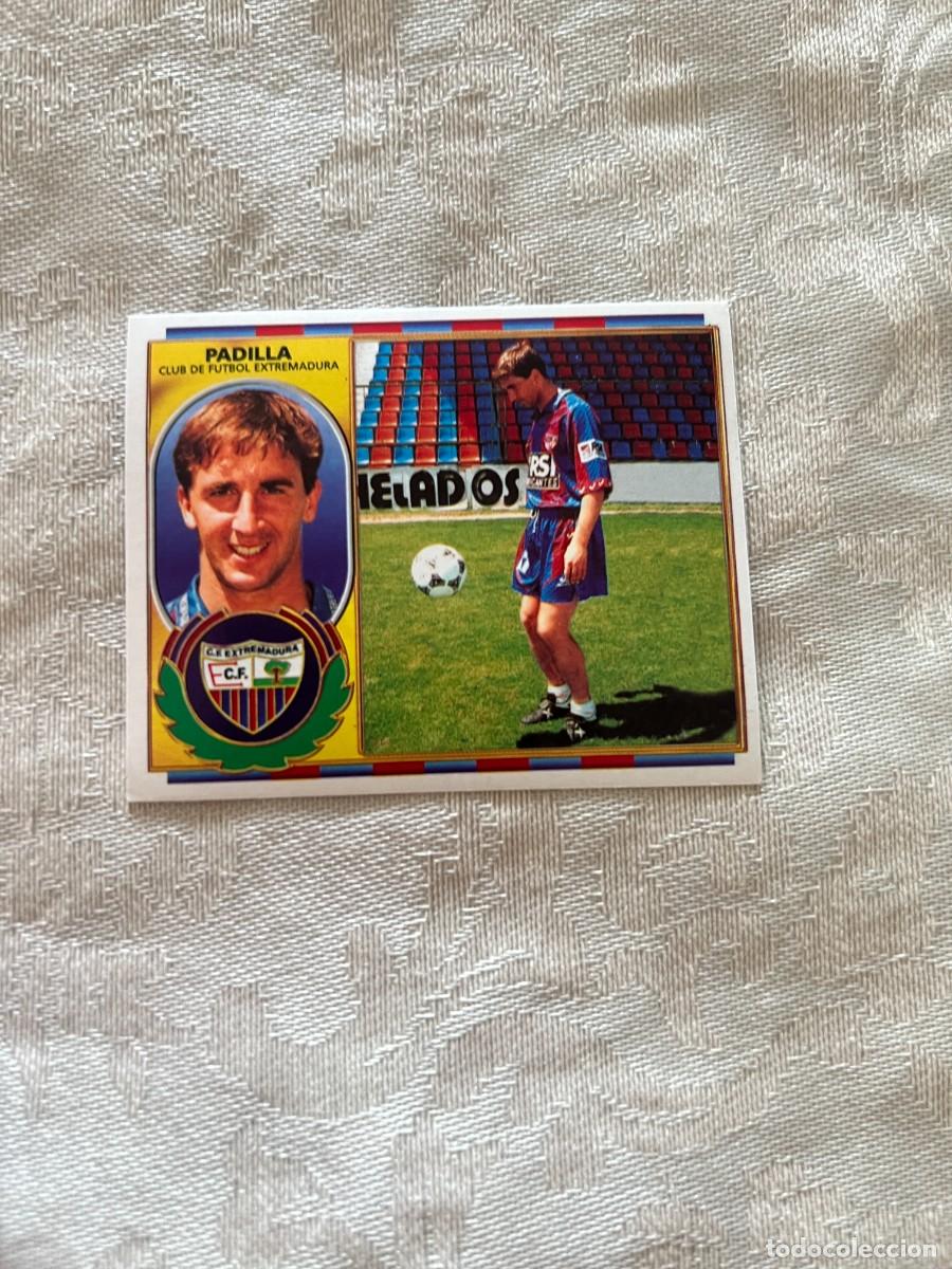 Cromos de f&uacute;tbol: PADILLA EXTREMADURA SIN PEGAR EDICIONES ESTE 1996-97