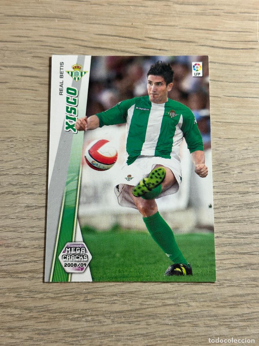 Cromos de f&uacute;tbol: 90 BIS XISCO BETIS NUEVA FICHA MEGACRACKS LIGA 2008 2009 PANINI 08 09
