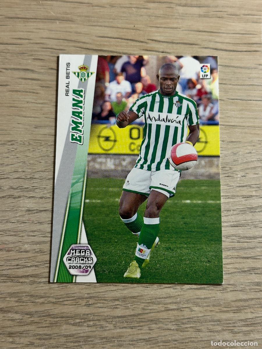 Cromos de f&uacute;tbol: 84 BIS EMANA BETIS NUEVA FICHA MEGACRACKS LIGA 2008 2009 PANINI 08 09