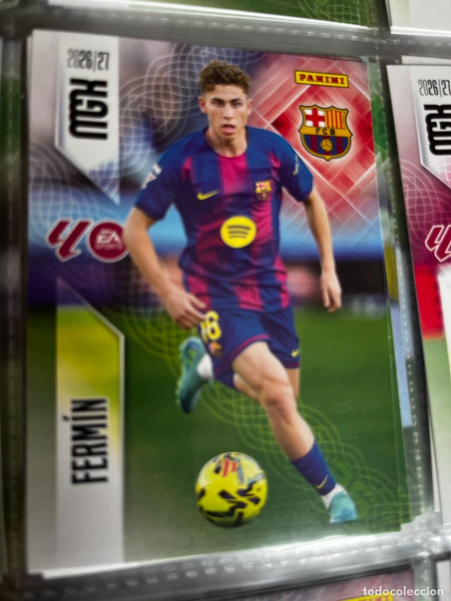 Cromos de f&uacute;tbol: MEGACRACKS MGK 2026 2027 26 27 PANINI N&ordm; 86 FERMIN BARCELONA