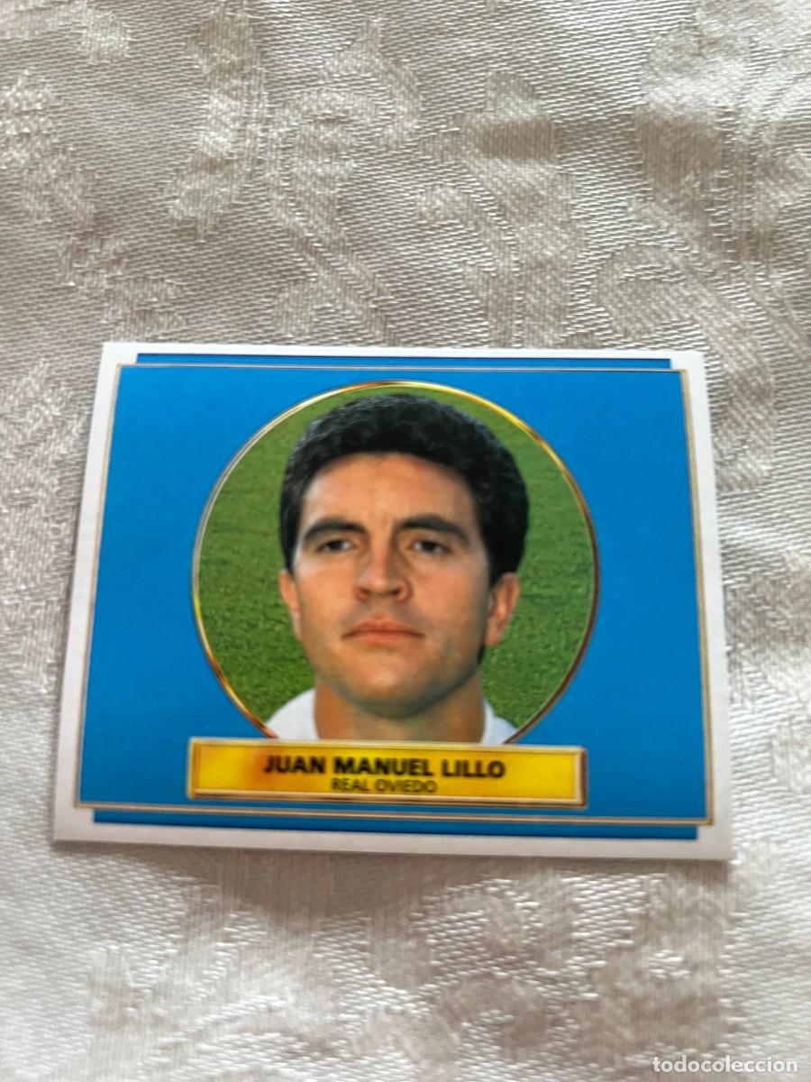 Cromos de f&uacute;tbol: JUAN MANUEL LILLO OVIEDO SIN PEGAR EDICIONES ESTE 1996-97