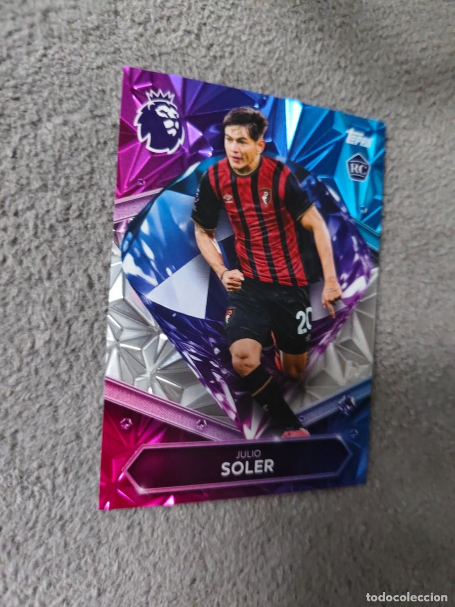 Cromos de f&uacute;tbol: DR1 PREMIER LEAGUE 2025 26 JULIO SOLER BOURNEMOUTH DIAMOND ROOKIE TOPPS 25 2026 TRADING CARDS AAL