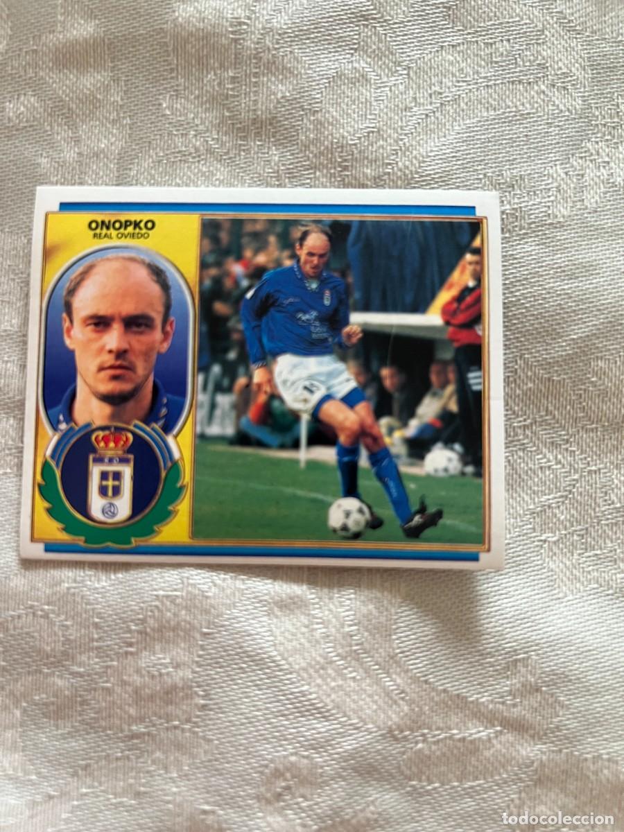 Cromos de f&uacute;tbol: ONOPKO OVIEDO SIN PEGAR EDICIONES ESTE 1996-97