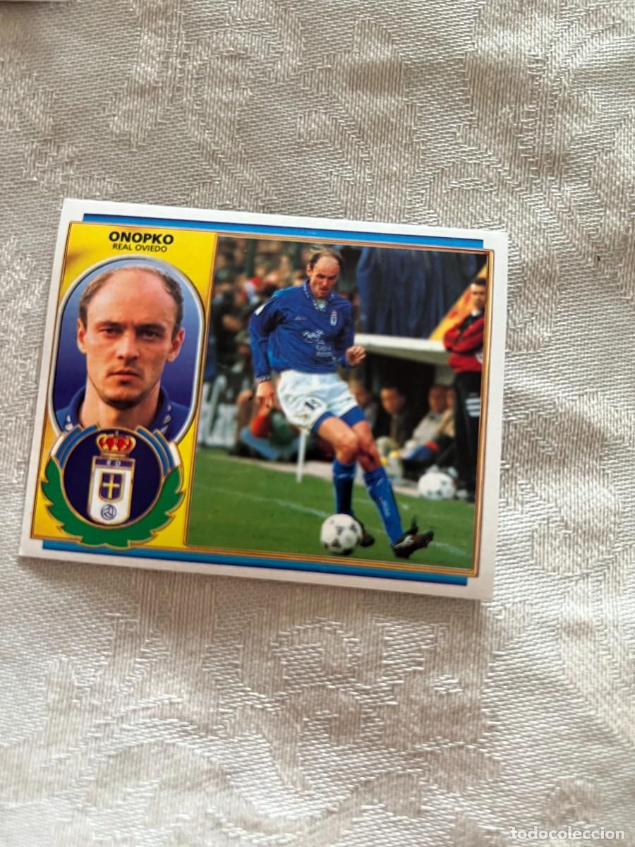 Cromos de f&uacute;tbol: ONOPKO OVIEDO SIN PEGAR EDICIONES ESTE 1996-97
