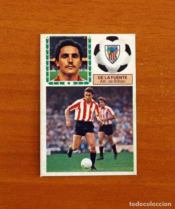 Cromos de f&uacute;tbol: Athletic de Bilbao - De la Fuente - Ediciones Este Liga 1983-1984, 83-84 - Nunca Pegado