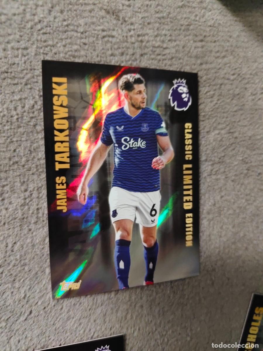 Cartes &agrave; collectionner de Football: LE8 PREMIER LEAGUE 2025 26 JAMES TARKOWSKI EVERTON LIMITED EDITION CLASSIC TOPPS 25 2026 AAL
