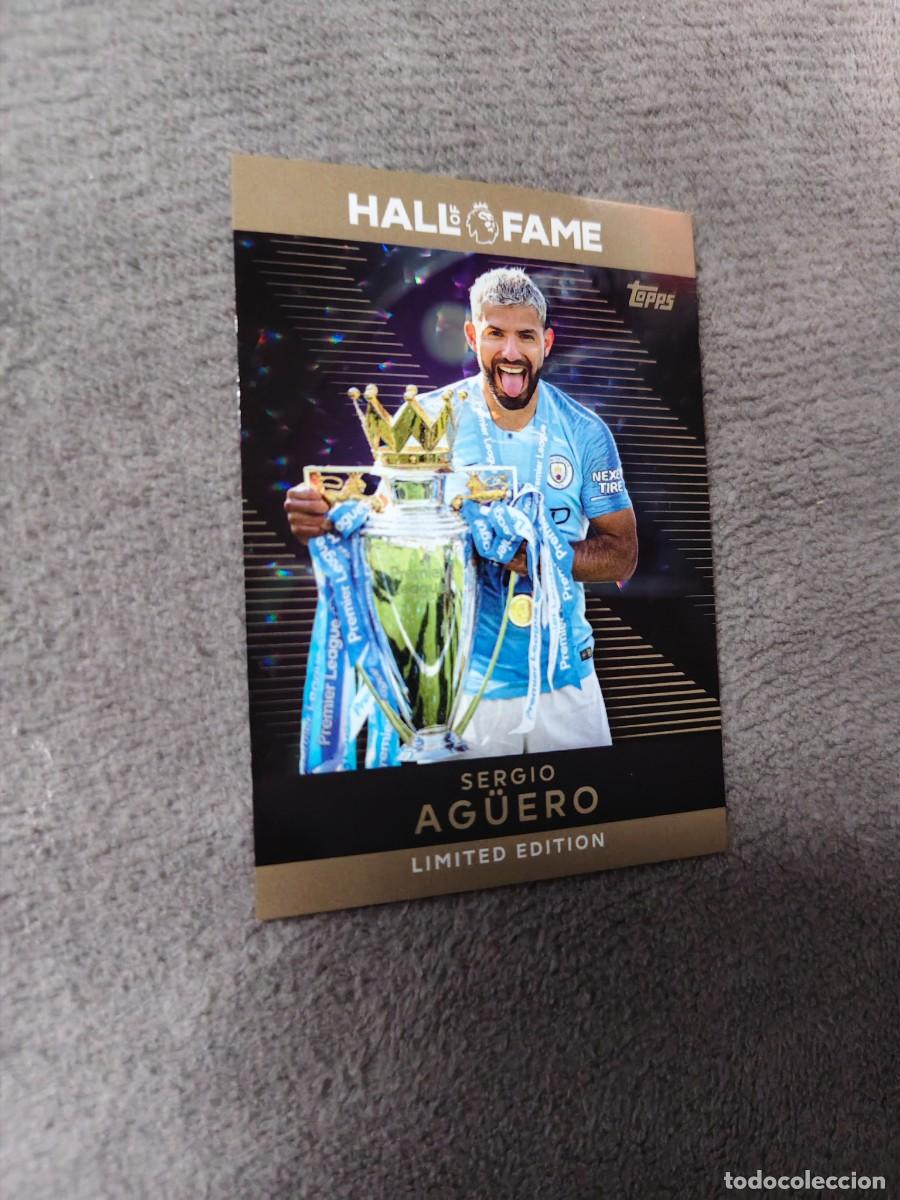 Cromos de Futebol: HOF5 PREMIER LEAGUE 2025 26 SERGIO AG&Uuml;ERO MANCHESTER CITY LIMITED EDITION HALL OF FAME 25 2026 AAL