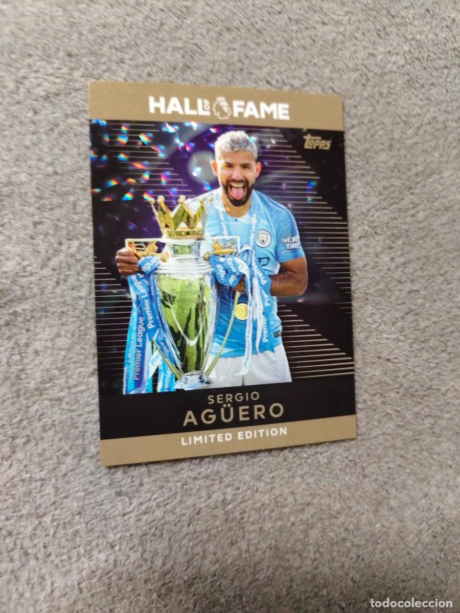 Cromos de Futebol: HOF5 PREMIER LEAGUE 2025 26 SERGIO AG&Uuml;ERO MANCHESTER CITY LIMITED EDITION HALL OF FAME 25 2026 AAL