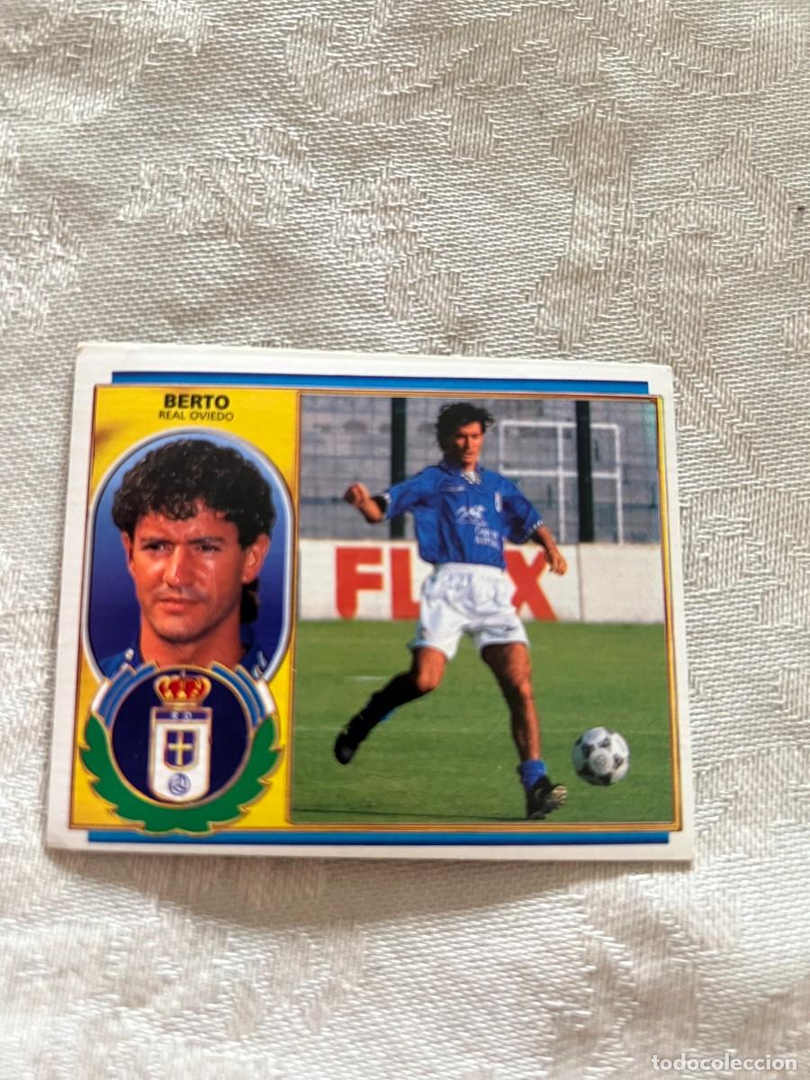 Cromos de f&uacute;tbol: BERTO SIN PEGAR EDICIONES ESTE 1996-97