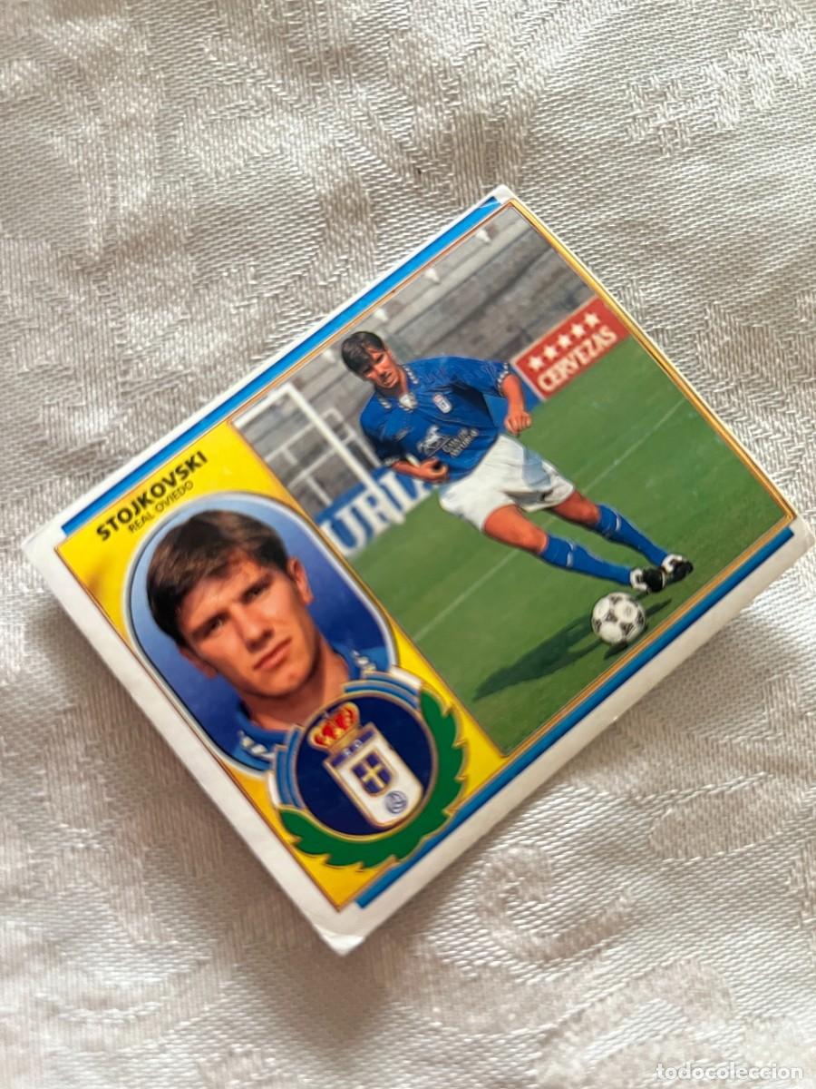 Cromos de f&uacute;tbol: STOJKOVSKI OVIEDO SIN PEGAR EDICIONES ESTE 1996-97