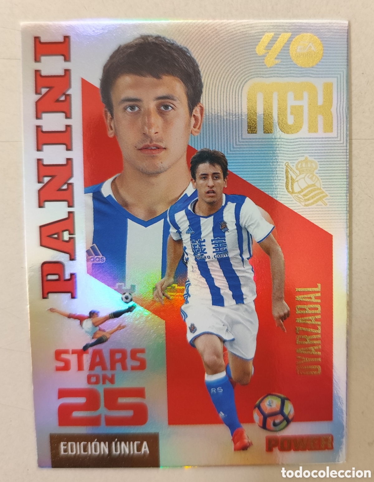 Cromos de f&uacute;tbol: MEGACRACKS STARS ON 25 POWER 2026 2027 448 P OYARZABAL 26 27