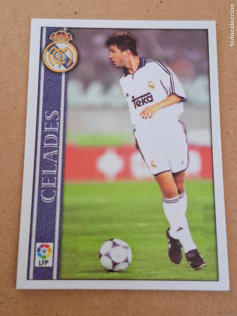 Cromos de f&uacute;tbol: MUNDICROMO 2000 2001 00 01 - 489 CELADES - REAL MADRID