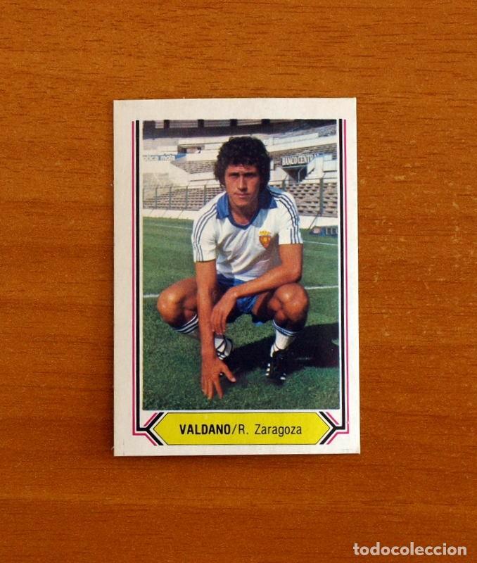 Cromos de f&uacute;tbol: Real Zaragoza - Valdano - Ediciones Este Liga 1980-1981, 80-81 - Nunca pegado