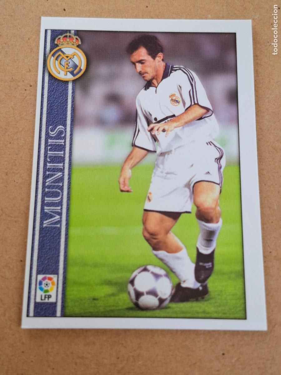 Cromos de f&uacute;tbol: MUNDICROMO 2000 2001 00 01 - 490 MUNITIS - REAL MADRID