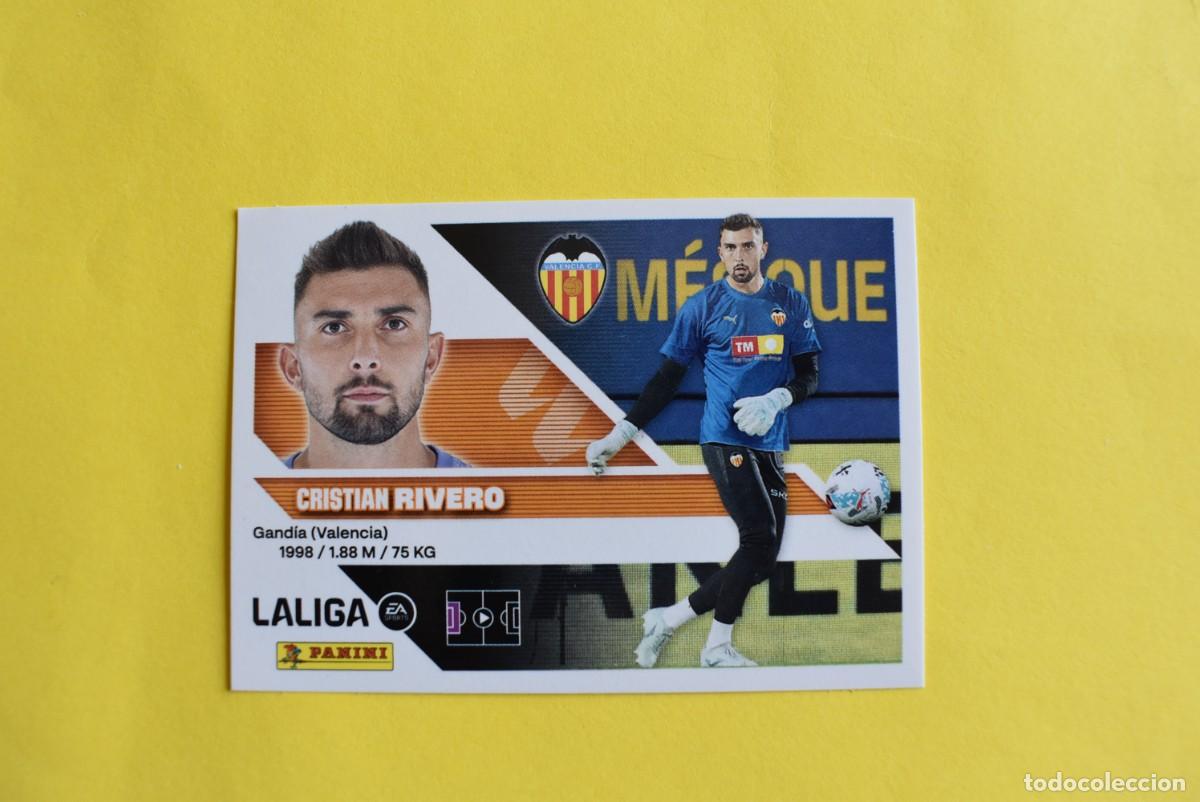 Cromos de f&uacute;tbol: Cromo Liga 2026 2027. 26 27. Rivero. Valencia. N. &ordm; 4. ESTE. Panini