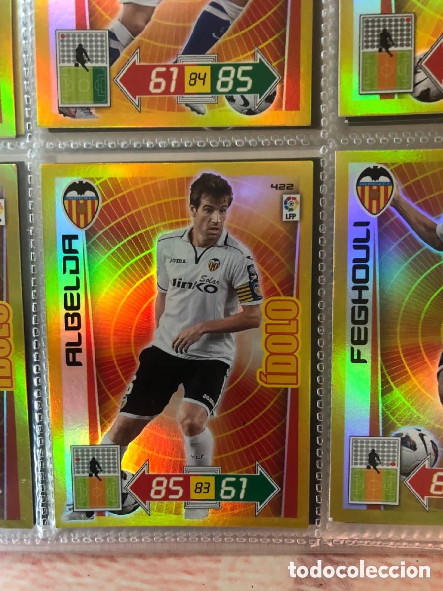 Cromos de f&uacute;tbol: Adrenalyn 2012 2013 &iacute;dolo albelda 422 valencia
