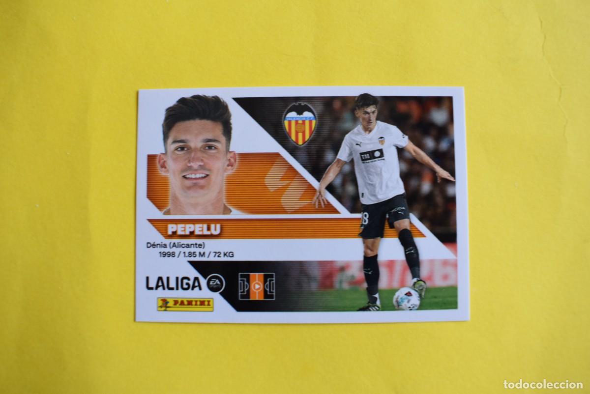Cromos de f&uacute;tbol: Cromo Liga 2026 2027. 26 27. Pepelu. Valencia. N. &ordm; 11. ESTE. Panini