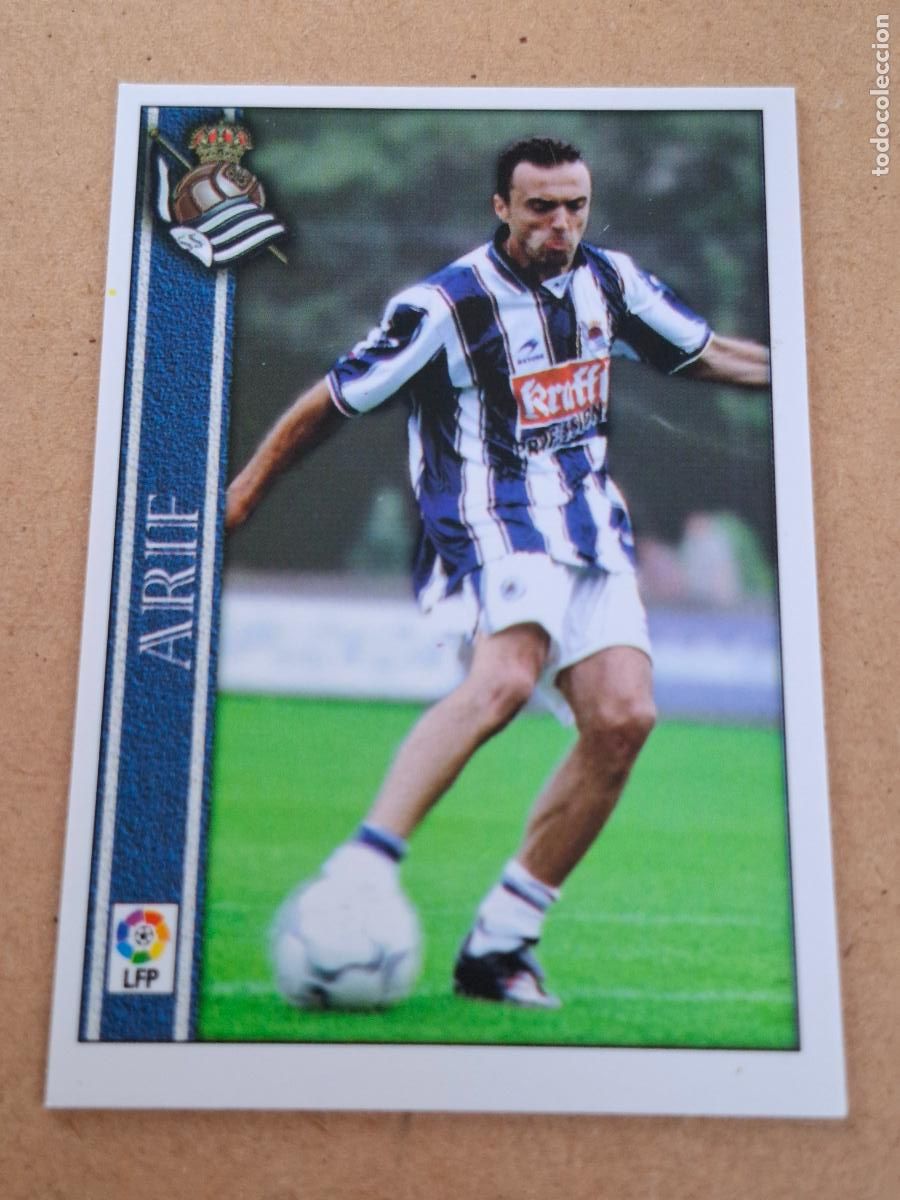 Cromos de f&uacute;tbol: MUNDICROMO 2000 2001 00 01 - 495 ARIF - REAL SOCIEDAD