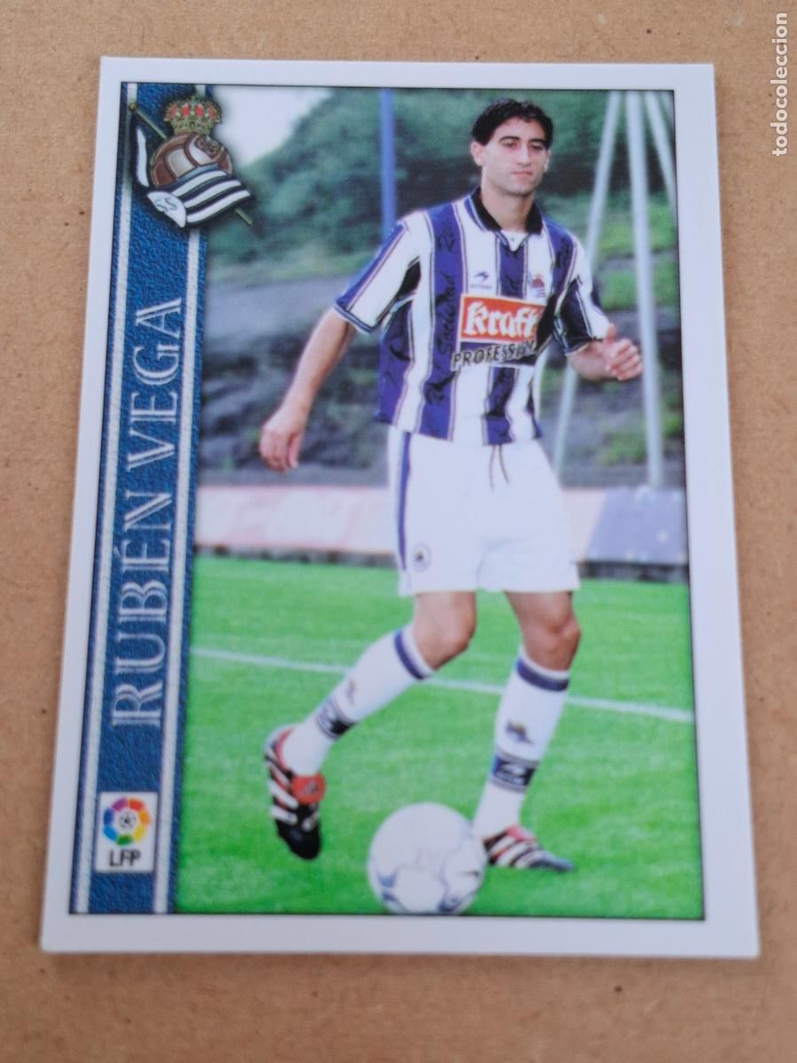 Cromos de f&uacute;tbol: MUNDICROMO 2000 2001 00 01 - 496 RUB&Eacute;N VEGA - REAL SOCIEDAD